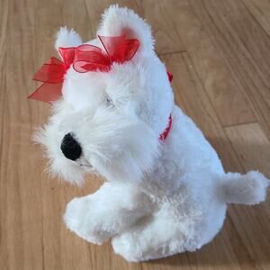 Mary Meyer Scotty Schnauzer White Dog with Magnetic Nose 10" Bree Replacement